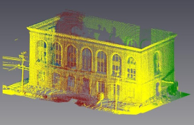 3D Modeling Building Information Modeling (BIM) Studies with Laser Scanners (Lidar)