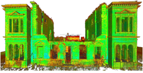 3D Modeling Building Information Modeling (BIM) Studies with Laser Scanners (Lidar)